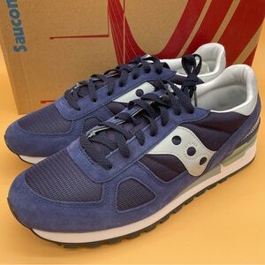 NEW Size 12 M- Saucony Shadow Original Men’s Navy  Grey Marine Lifestyle Casual